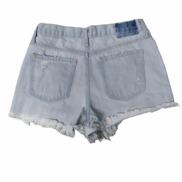Aeropostale | hi rise cheeky cutoff shorts - Picture 3 of 7